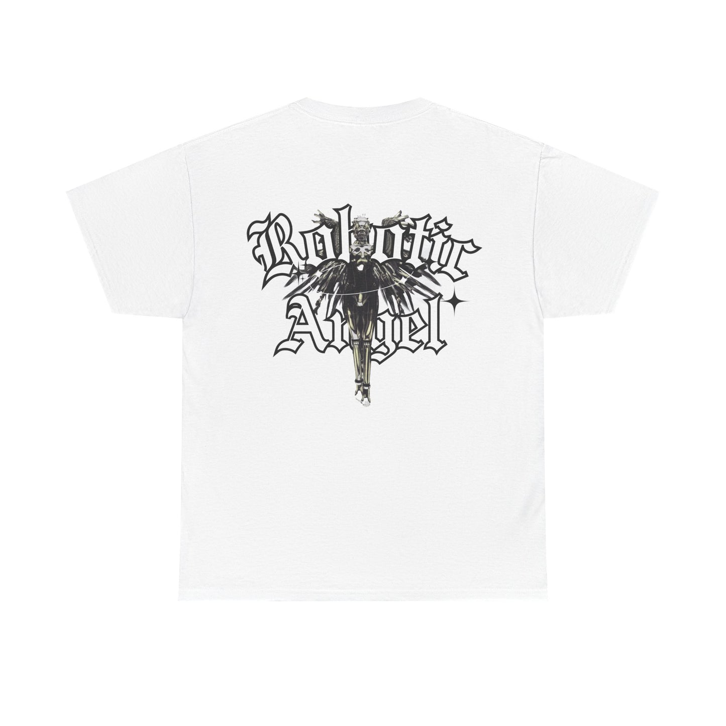 Angel Unisex Tee with Front Text Design