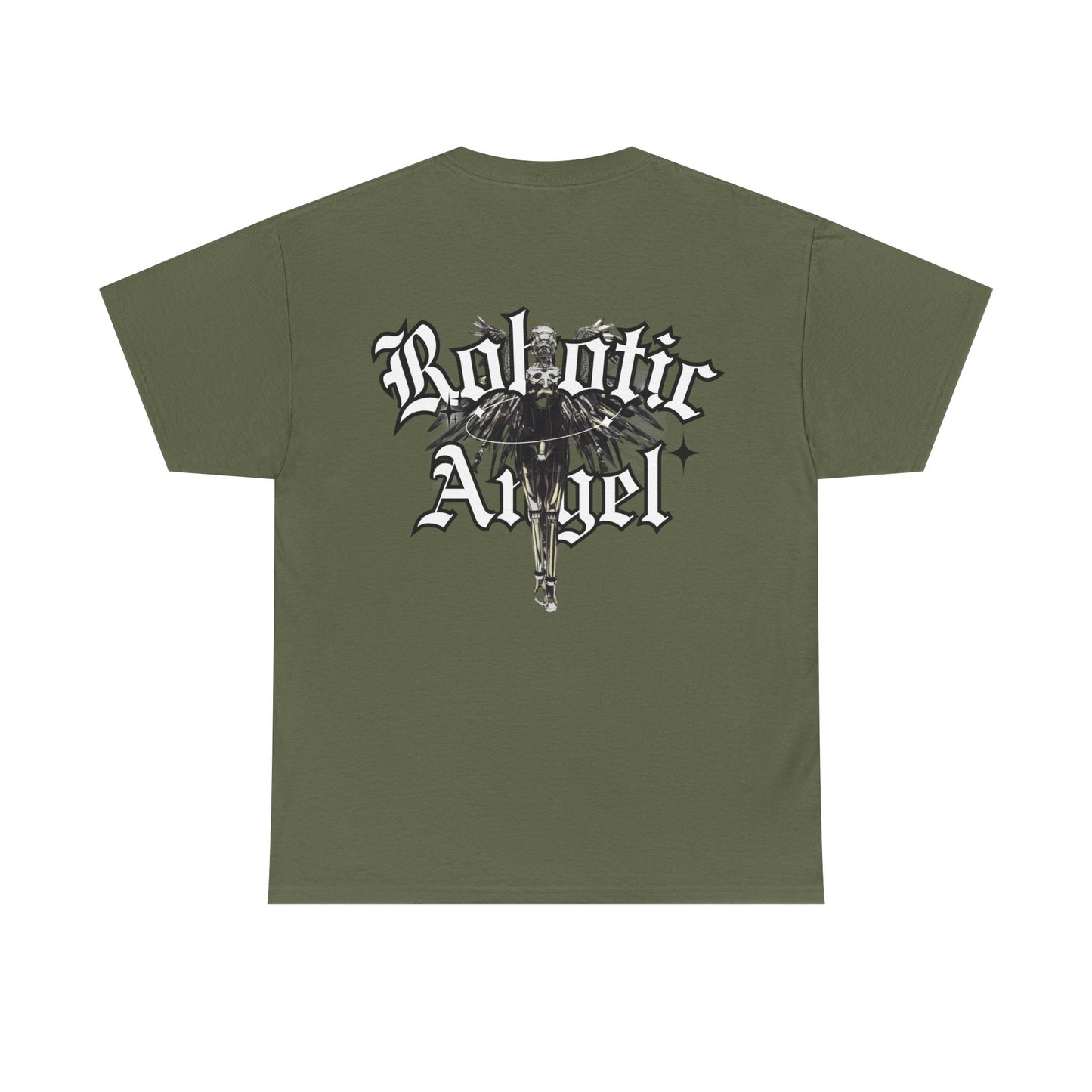 Angel Unisex Tee with Front Text Design