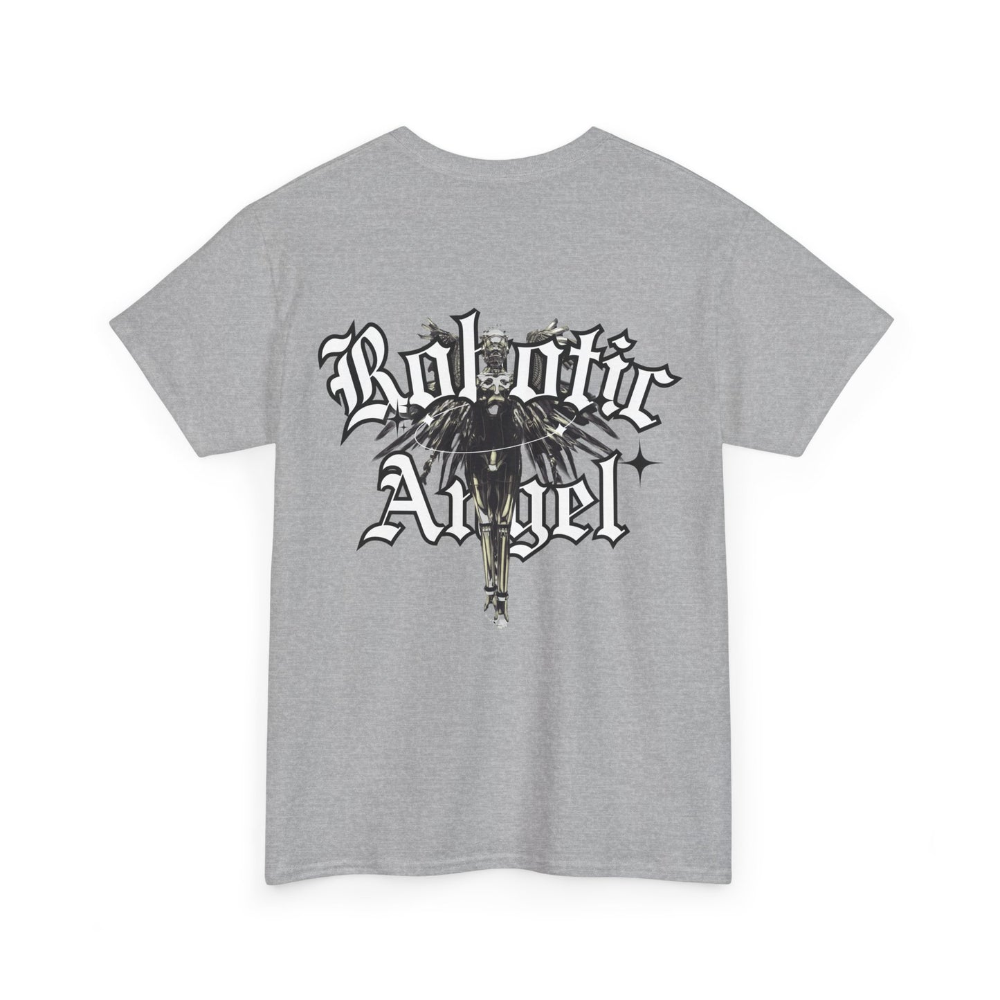 Angel Unisex Tee with Front Text Design