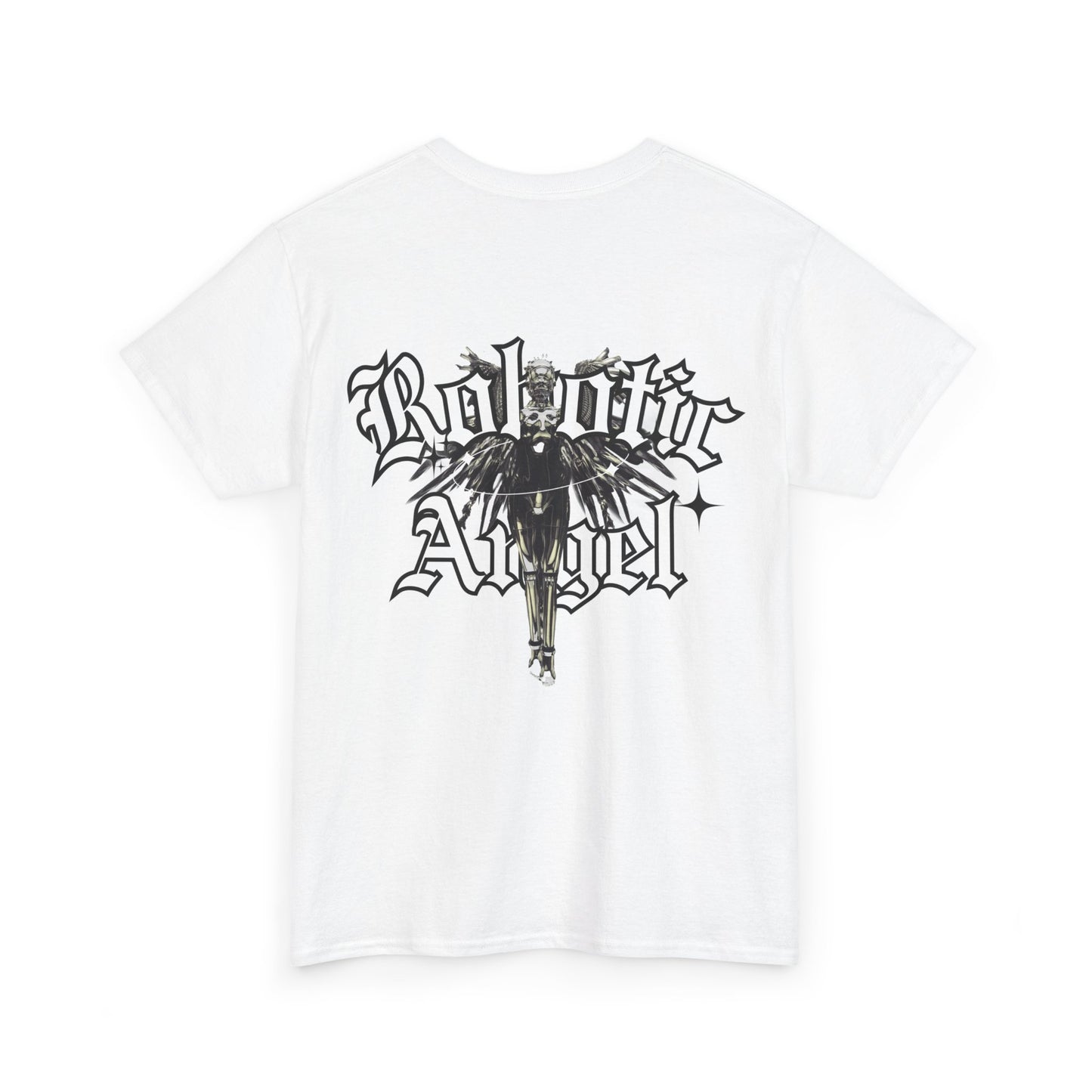 Angel Unisex Tee with Front Text Design