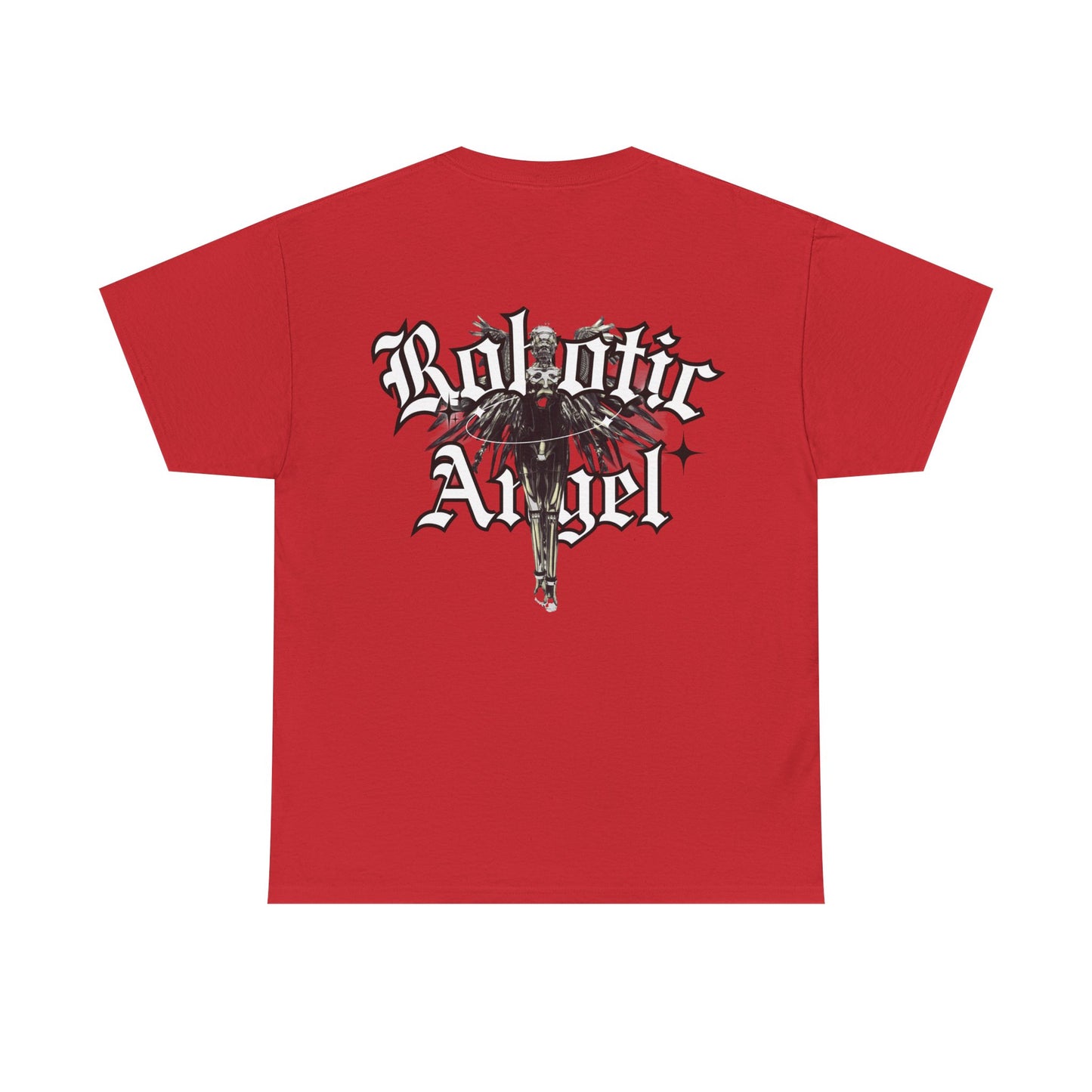 Angel Unisex Tee with Front Text Design