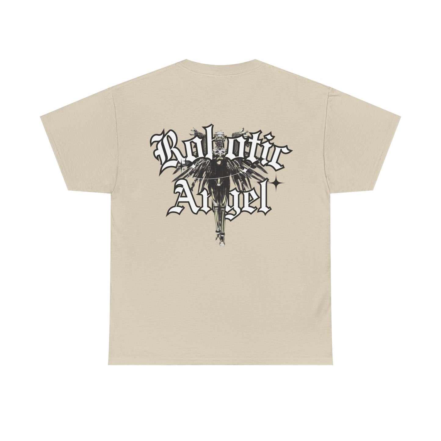 Angel Unisex Tee with Front Text Design