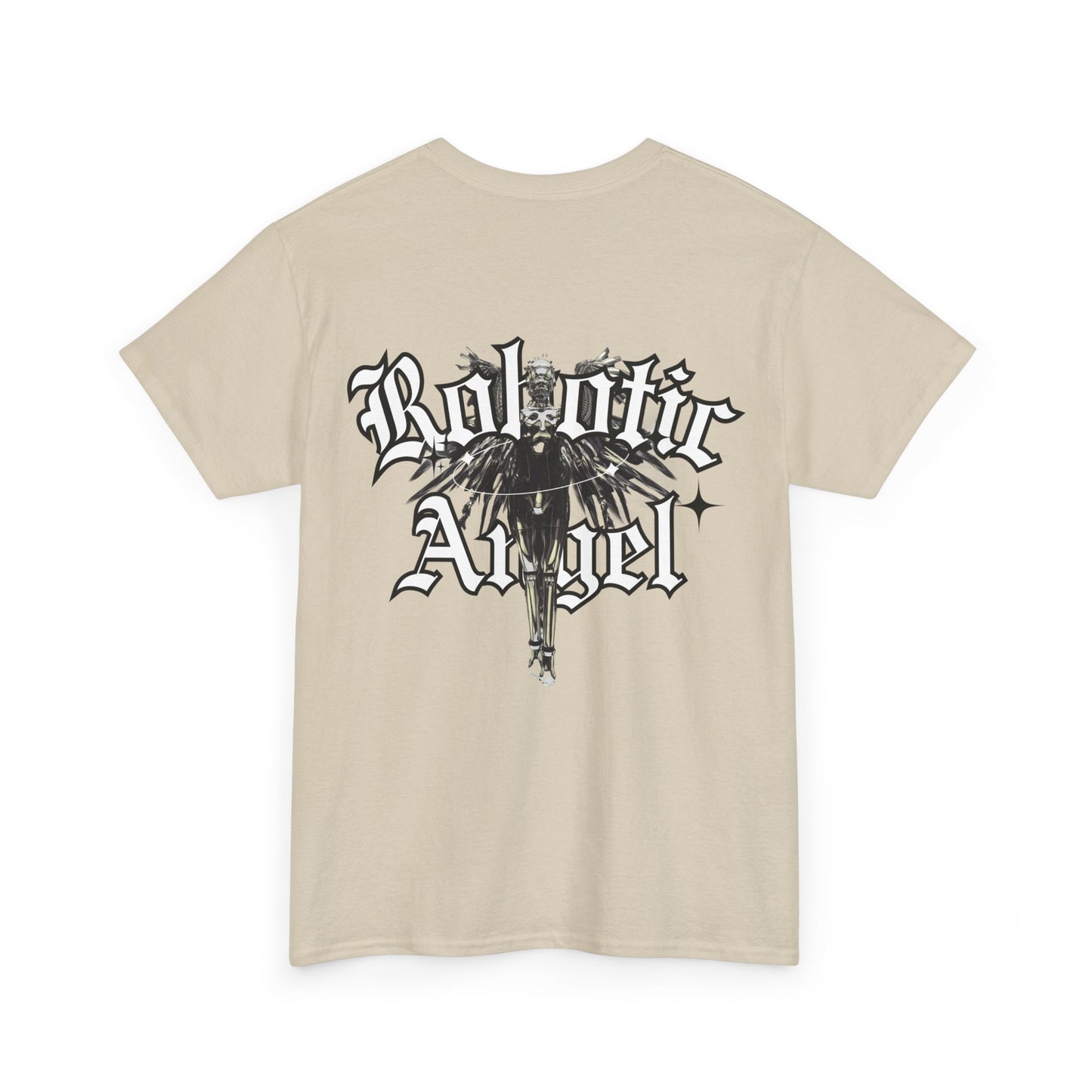 Angel Unisex Tee with Front Text Design