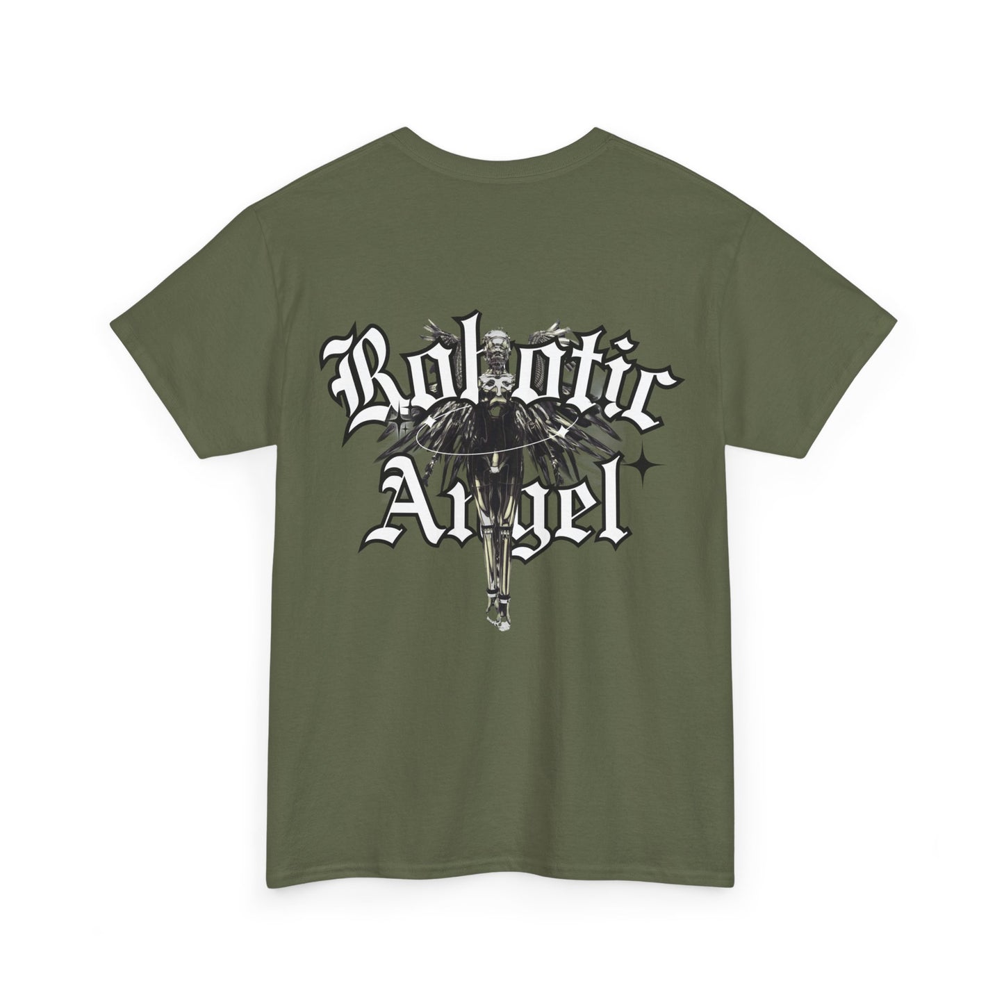 Angel Unisex Tee with Front Text Design