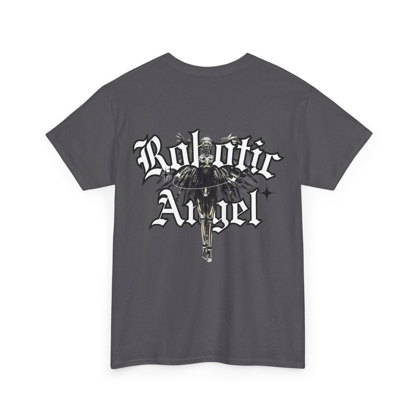 Angel Unisex Tee with Front Text Design