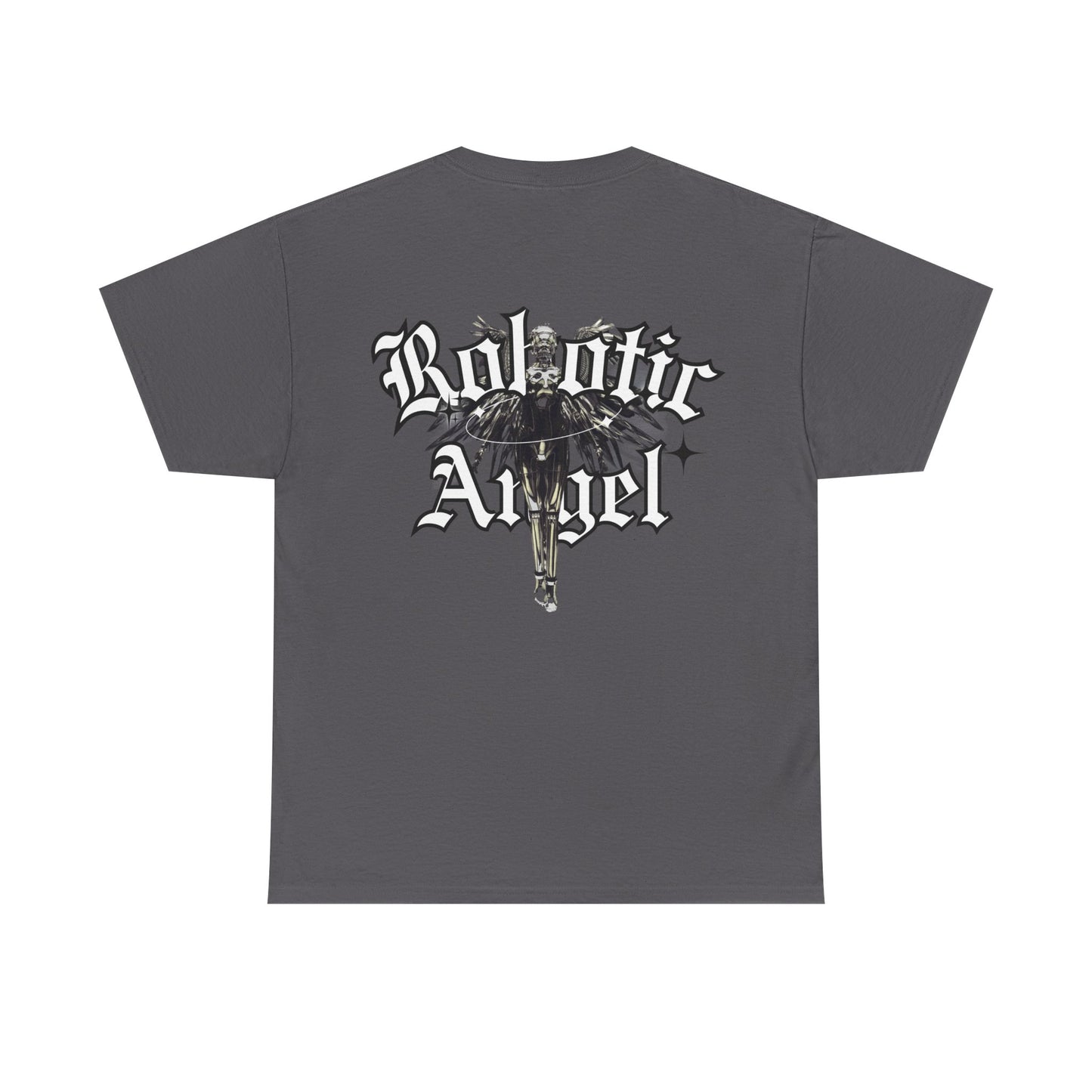 Angel Unisex Tee with Front Text Design