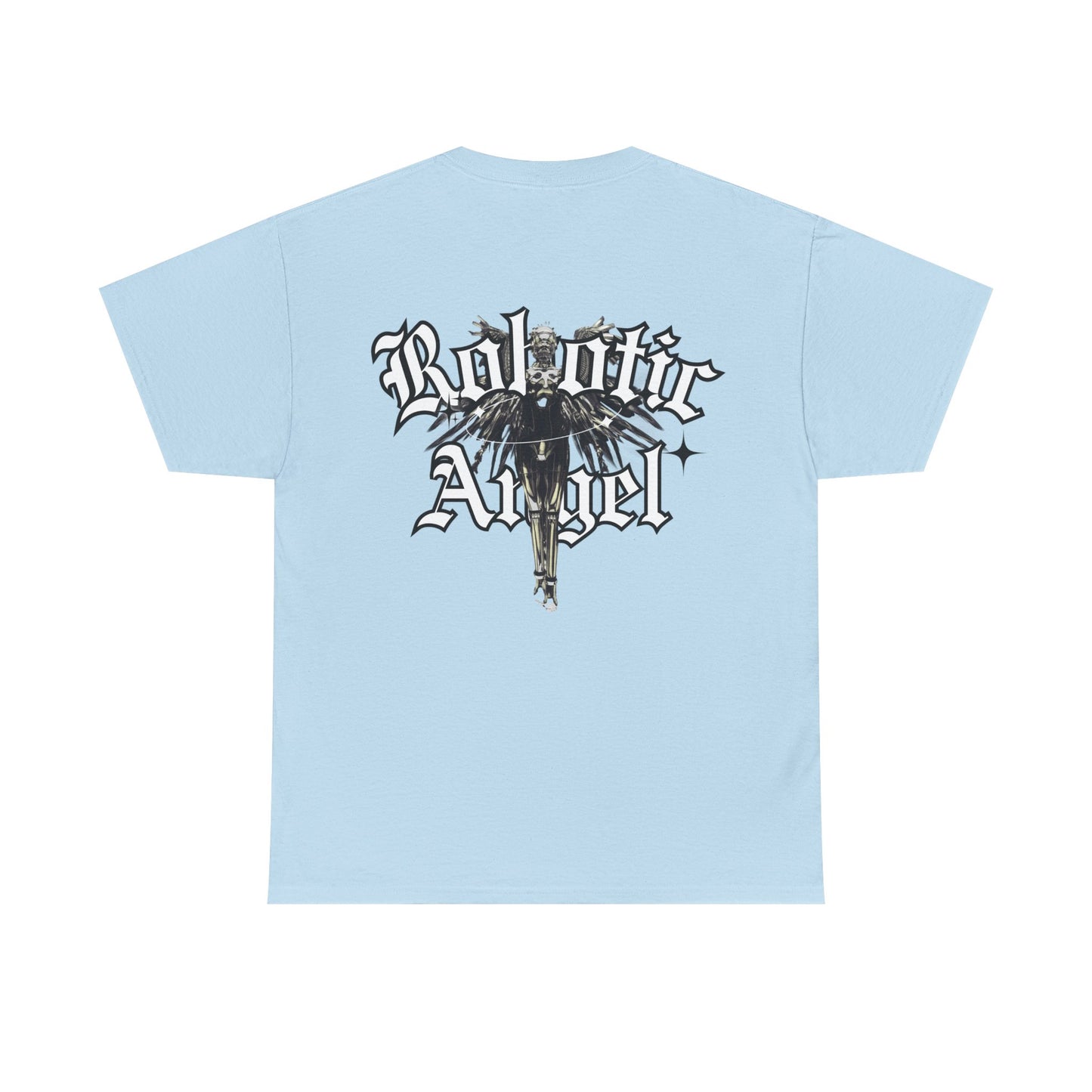 Angel Unisex Tee with Front Text Design